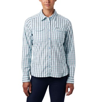 Columbia Ženske Košulje - Silver Ridge Lite Plaid Long Sleeve Plave | WRLM-82603